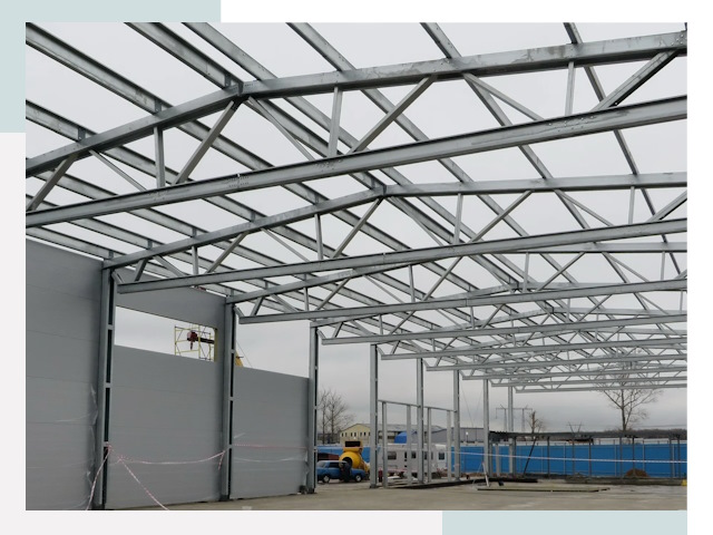 Строительство складов в Вологда от 616 руб. за м²