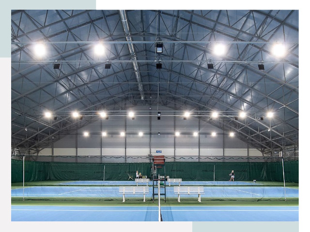 Строительство теннисных кортов в Вологда от 616 руб.