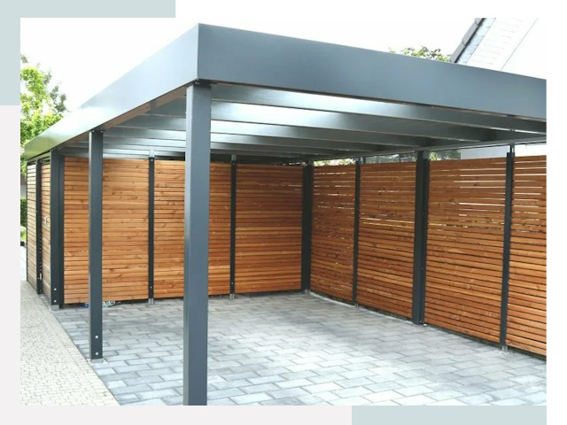 Навесы для парковки в Вологде