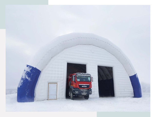 Мобильные ангары в Вологде