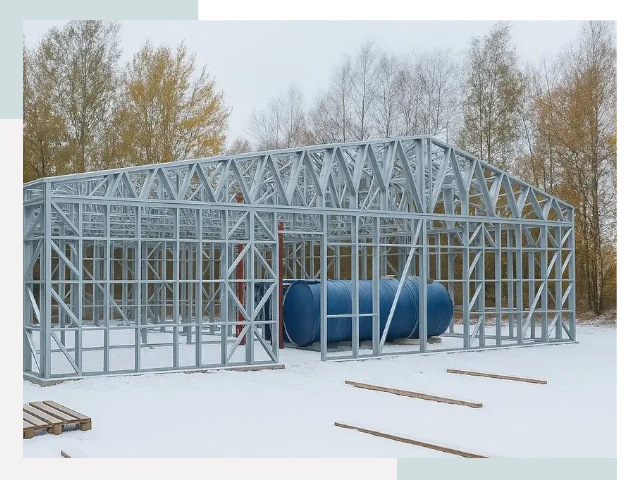 Металлические ангары в Вологде