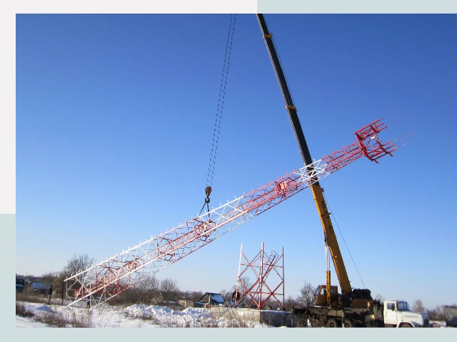 Строительство башен связи в Вологде от 616 руб.