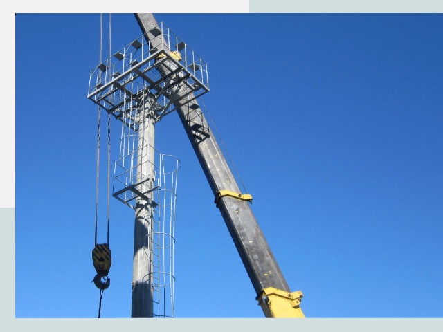 Монтаж осветительных мачт в Вологда от 616 руб.