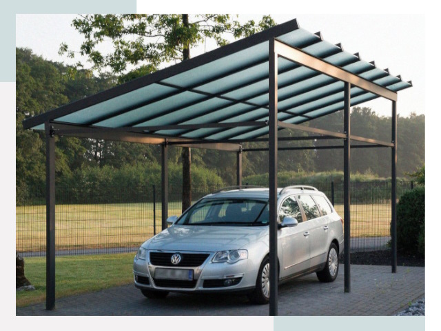 Навесы для автомобилей в Вологде