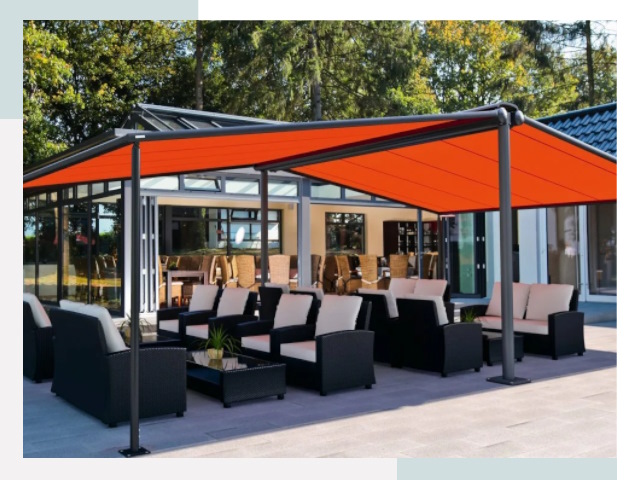 Навесы для кафе и ресторанов в Вологде