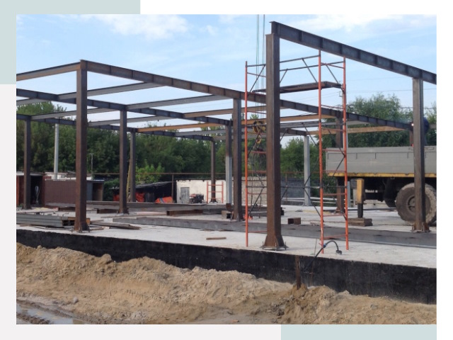 Фундамент для ангаров в Вологде