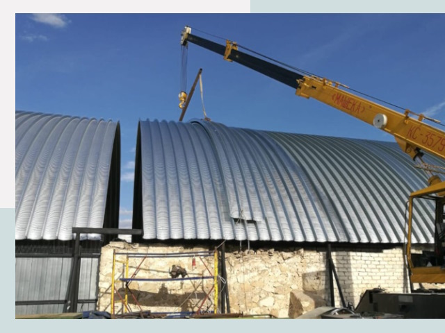 Реконструкция ангаров в Вологде от 616 руб.