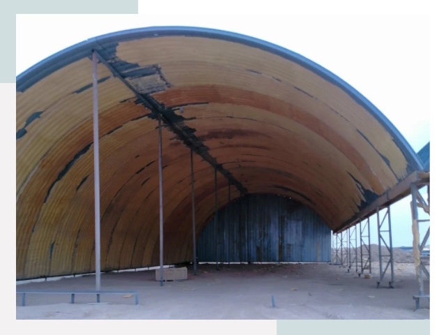 Реконструкция ангаров в Вологде