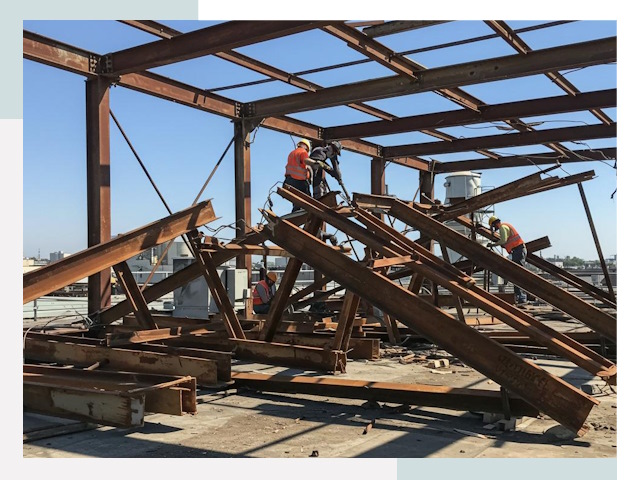 Демонтаж металлоконструкций в Вологде от 616 руб.