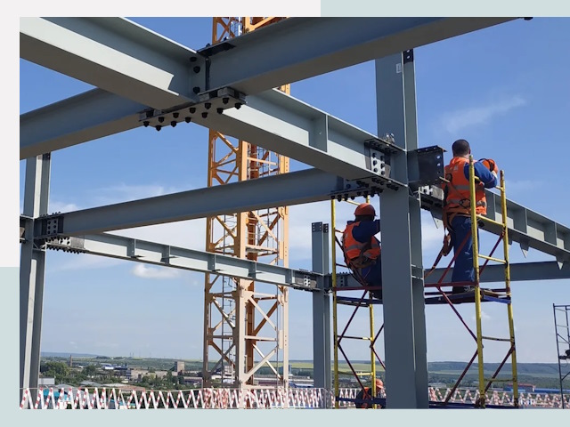 Монтаж металлоконструкций в Вологде