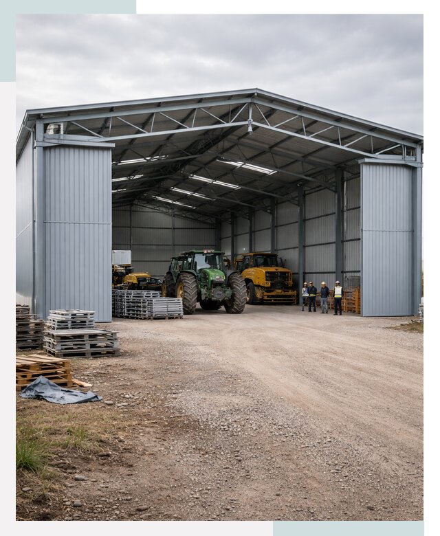 Ангары для сельхозтехники в Вологде от 20544 р. | СтальСтрой-Вгд