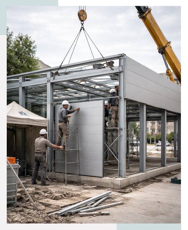 СтальСтрой-Вгд: торговый павильон под ключ в Вологде от 35952 р.